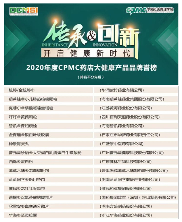 888集团牌小儿肺热咳喘颗粒荣登药店大康健产品品牌誉榜 | 公司新闻 | 888集团药业